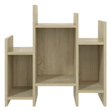 Side Cabinet Sonoma Oak 60x26x60 cm Engineered Wood - 45-Degree Angle