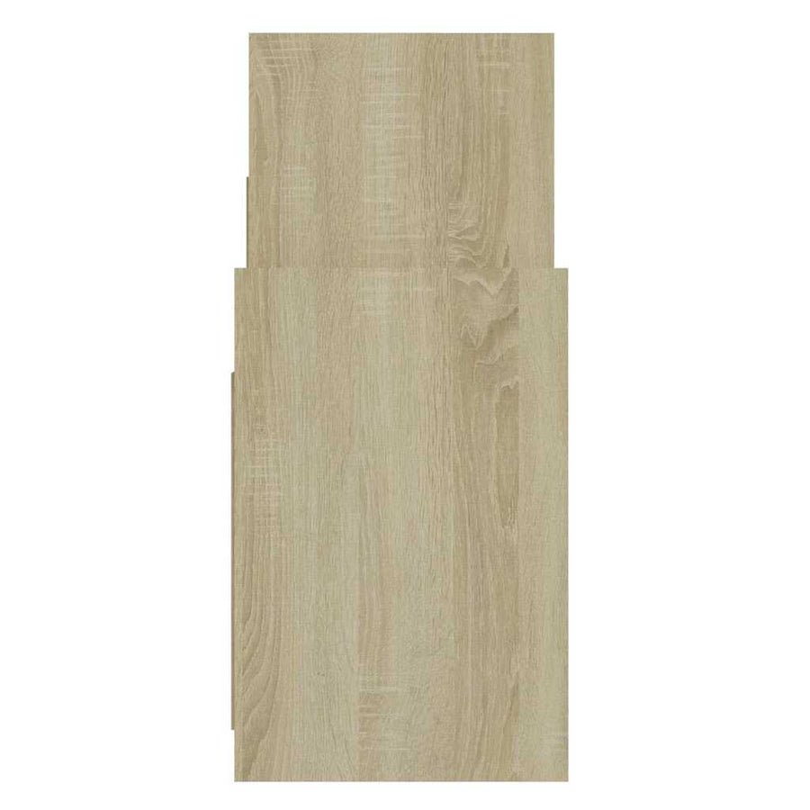 Side Cabinet Sonoma Oak 60x26x60 cm Engineered Wood