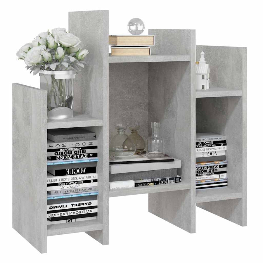 Side Cabinet Concrete Grey 60x26x60 cm Engineered Wood
