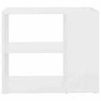 Side Cabinet White 60x30x50 cm Engineered Wood