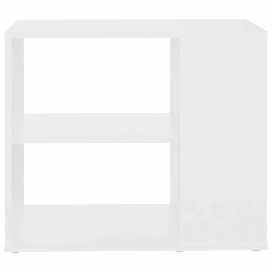 Side Cabinet White 60x30x50 cm Engineered Wood
