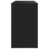 Side Cabinet Black 60x30x50 cm Engineered Wood - 45-Degree Angle