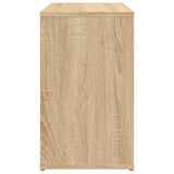 Side Cabinet Sonoma Oak 60x30x50 cm Engineered Wood - 45-Degree Angle