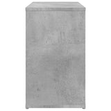 Side Cabinet Concrete Grey 60x30x50 cm Engineered Wood - 45-Degree Angle