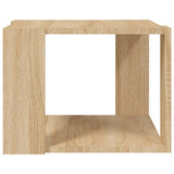 Coffee Table Sonoma Oak 40x40x30 cm Engineered Wood