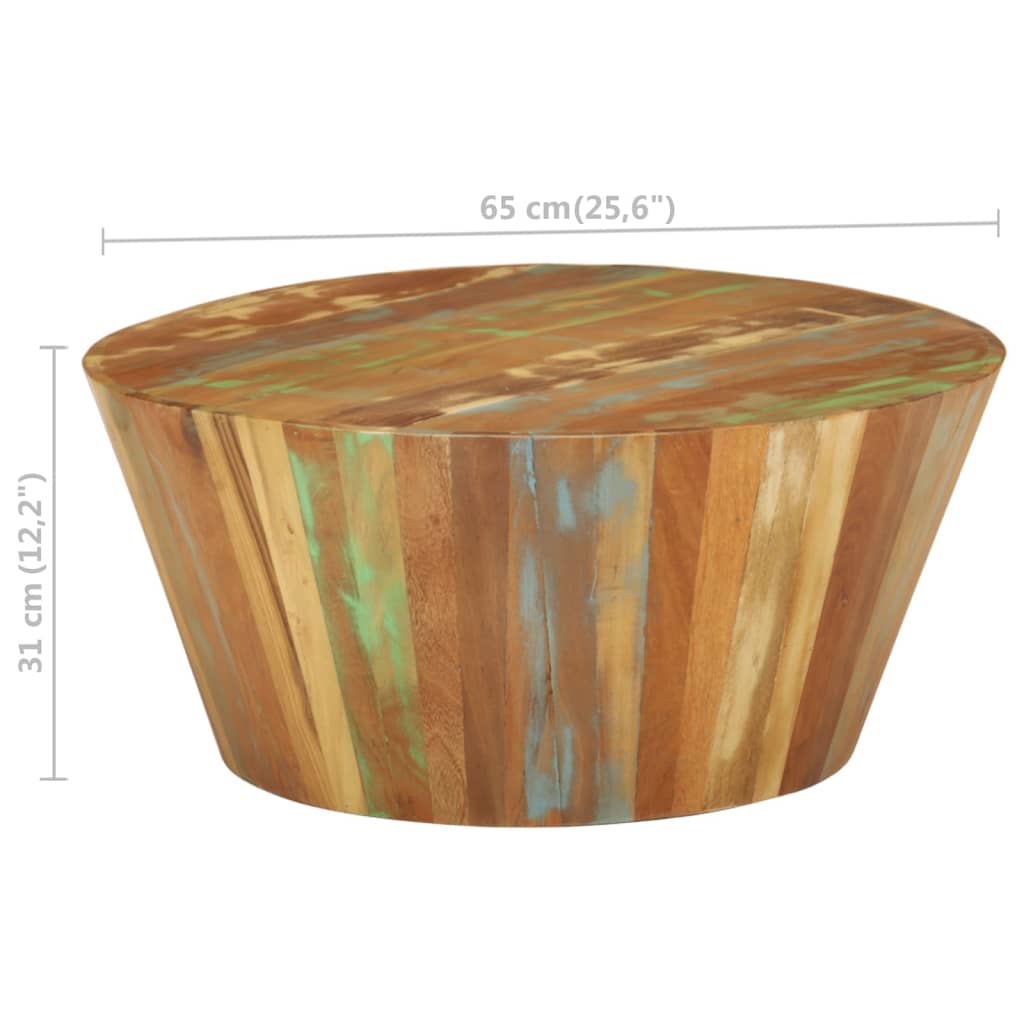 Coffee Table ?5x31 cm Solid Reclaimed Wood
