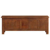 Storage Box 110x30x40 cm Solid Mango Wood - Front View