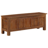 Storage Box 110x30x40 cm Solid Mango Wood - Extra Image