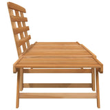 Garden Bench 2-in-1 190 cm Solid Acacia Wood - 45-Degree Angle