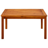 Garden Coffee Table 85x85x45 cm Solid Acacia Wood