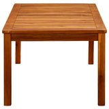 Garden Coffee Table 110x60x45 cm Solid Acacia Wood