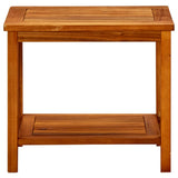 Coffee Table 50x35x45 cm Solid Acacia Wood