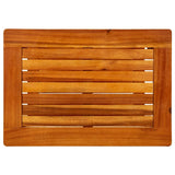 Coffee Table 50x35x45 cm Solid Acacia Wood - Top-Down View