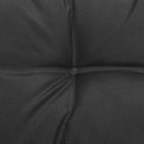 Garden Footstools with Cushions 2 pcs Solid Pinewood - Close-Up Angle