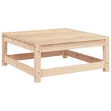 2 Piece Garden Lounge Set with Cushions Solid Pinewood - Top-Down View