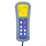 Electric Massage Recliner Dark Grey Faux Suede Leather - Extra Image