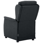 Electric Massage Chair Dark Grey Fabric
