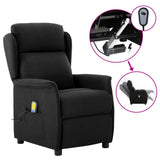 Electric Massage Chair Black Fabric