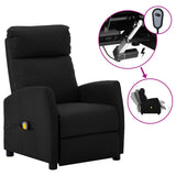Electric Massage Chair Black Faux Leather