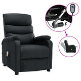 Electric Massage Chair Dark Grey Fabric