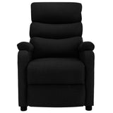 Electric Massage Chair Black Fabric
