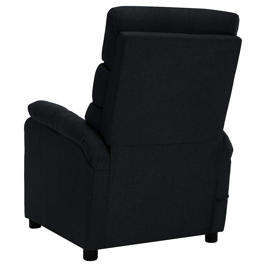 Electric Massage Chair Black Fabric