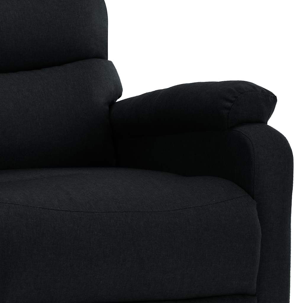 Electric Massage Chair Black Fabric
