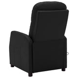 Electric Massage Reclining Chair Black Faux Leather - 45-Degree Angle