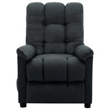 Electric Massage Chair Dark Grey Fabric