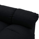 Electric Massage Chair Black Fabric