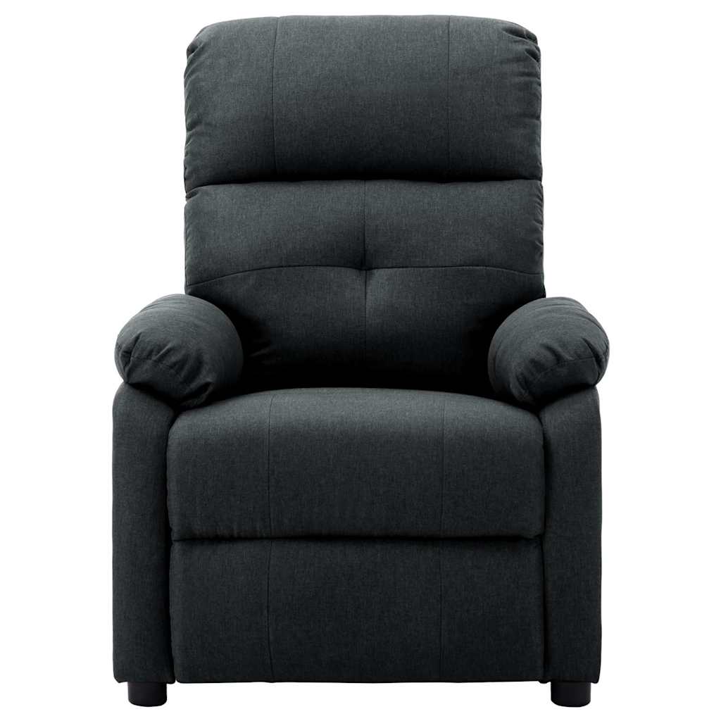 Electric Massage Chair Dark Grey Fabric
