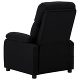 Electric Massage Chair Black Fabric