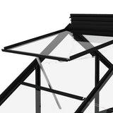 Greenhouse Glass Replacements 16 pcs Tempered Glass - Low Angle