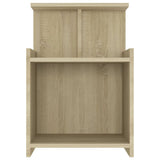 Bed Cabinets 2 pcs Sonoma Oak 40x35x60 cm Engineered Wood