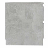 Bed Cabinets 2 pcs Concrete Grey 50x39x43.5 cm Engineered Wood