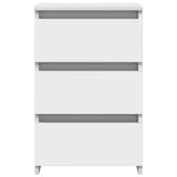 Bed Cabinets 2 pcs White 40x35x62.5 cm Engineered Wood - Top-Down View