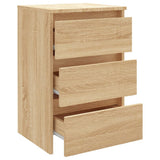 Bed Cabinet Sonoma Oak 40x35x62.5 cm Engineered Wood - Top-Down View