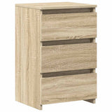 Bed Cabinets 2 pcs Sonoma Oak 40x35x62.5 cm Engineered Wood - Extra Image