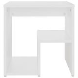 Bed Cabinets 2 pcs White 40x30x40 cm Engineered Wood