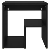 Bed Cabinets 2 pcs Black 40x30x40 cm Engineered Wood - 45-Degree Angle