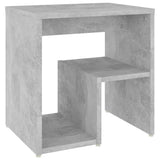 Bed Cabinets 2 pcs Concrete Grey 40x30x40 cm Engineered Wood - Top-Down View
