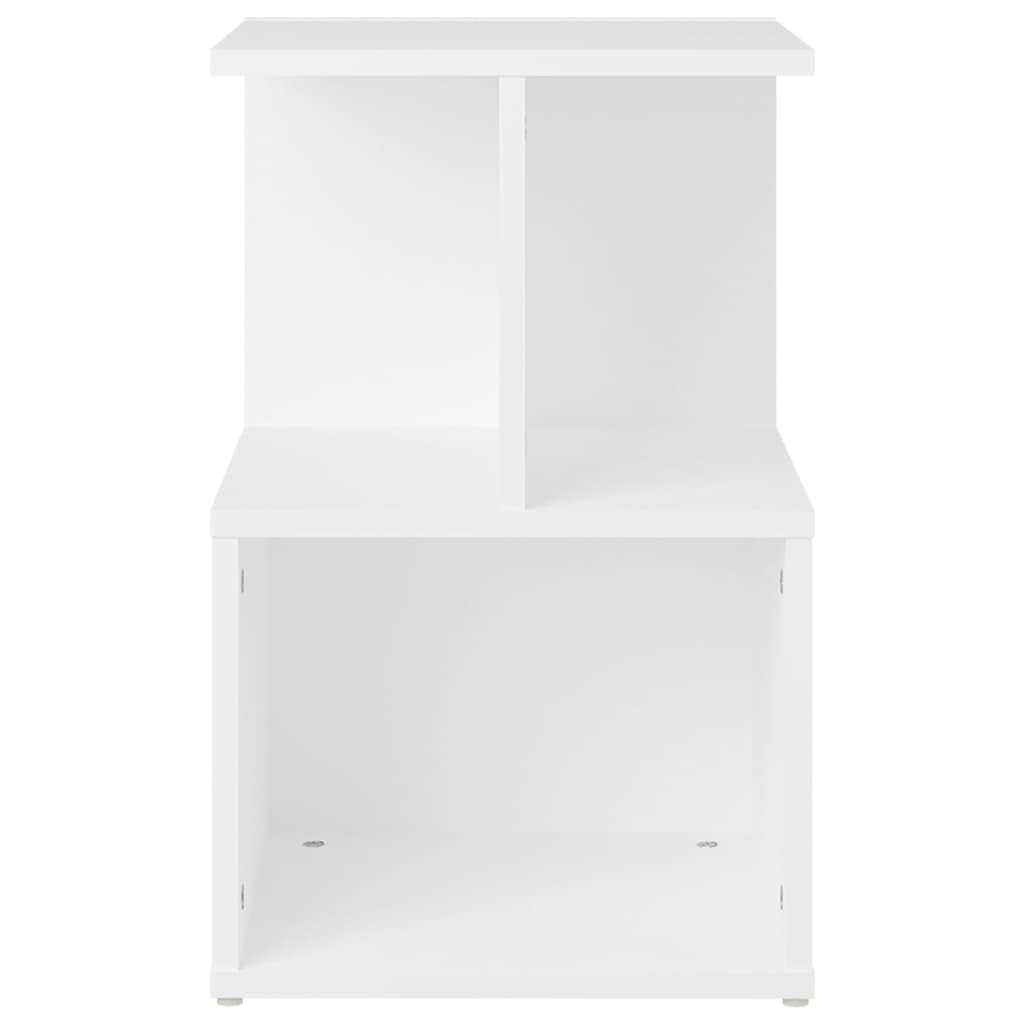 Bedside Cabinet White 35x35x55 cm Engineered Wood