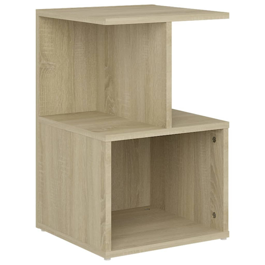 Bedside Cabinet Sonoma Oak 35x35x55 cm Engineered Wood