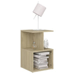 Bedside Cabinet Sonoma Oak 35x35x55 cm Engineered Wood