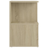 Bedside Cabinet Sonoma Oak 35x35x55 cm Engineered Wood