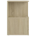 Bedside Cabinet Sonoma Oak 35x35x55 cm Engineered Wood