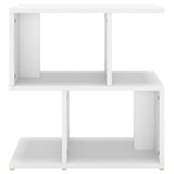 Bedside Cabinet White 50x30x51.5 cm Engineered Wood - Top-Down View