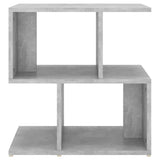 Bedside Cabinets 2 pcs Concrete Grey 50x30x51.5 cm Engineered Wood