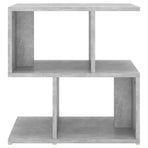 Bedside Cabinets 2 pcs Concrete Grey 50x30x51.5 cm
