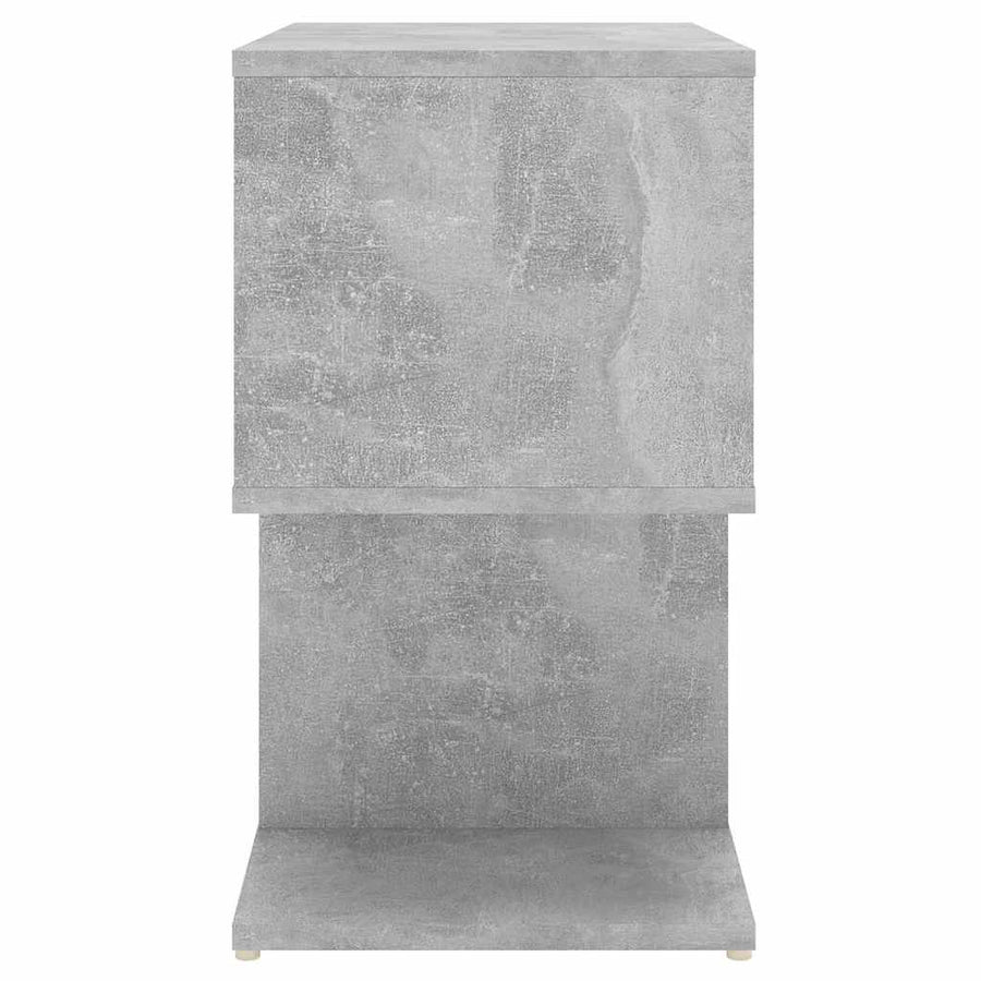 Bedside Cabinets 2 pcs Concrete Grey 50x30x51.5 cm